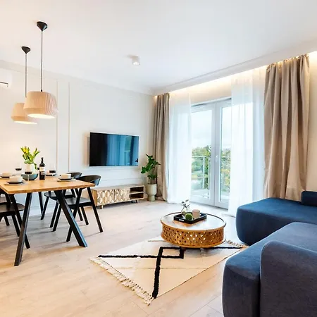 Apartament Marina Chill - Widok, Klima, Lux, Parking, Netflix I Tv55